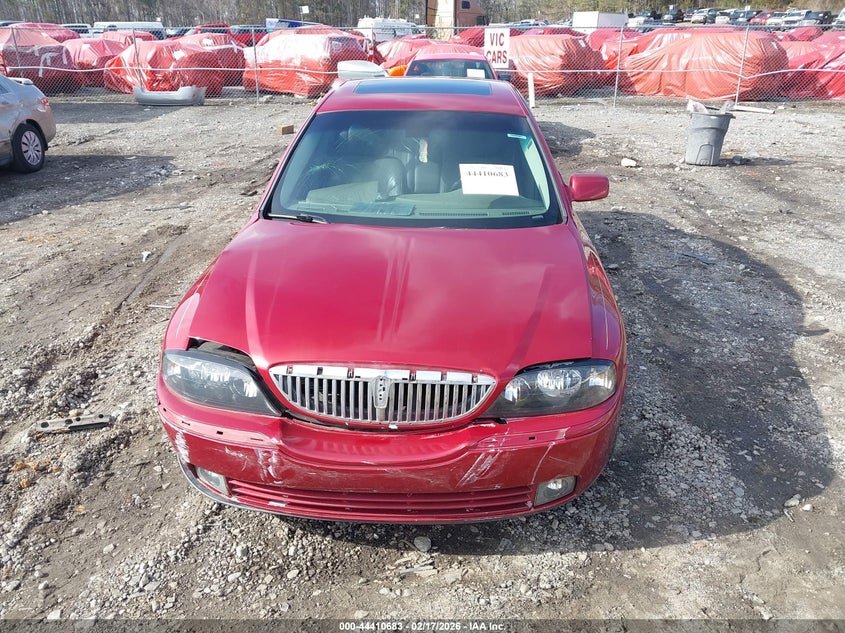2004 Lincoln Ls V6 VIN: 1LNHM86S24Y663958 Lot: 44410683