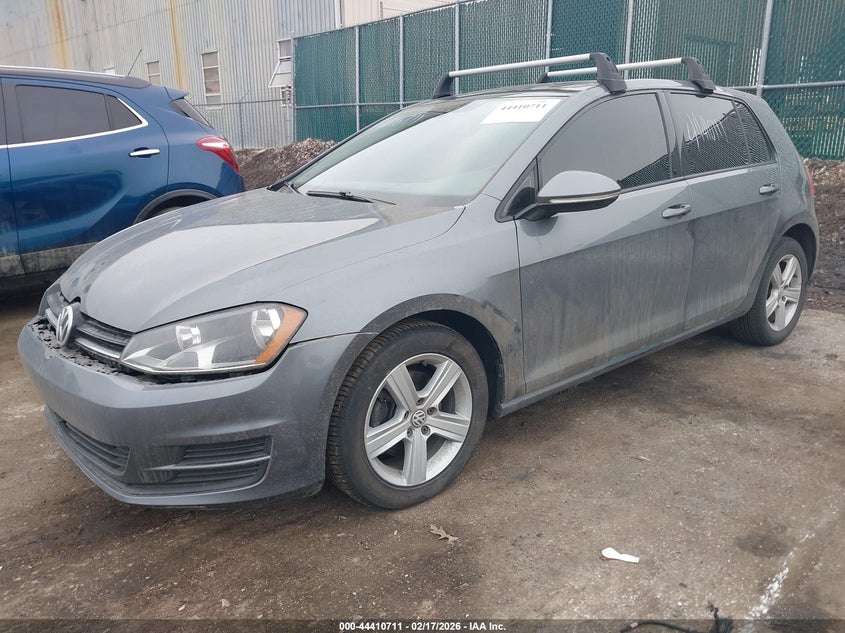 2017 Volkswagen Golf Tsi S 4-Door/Tsi Se 4-Door/Tsi Sel 4-Door/Tsi Wolfsburg Edition 4-Door