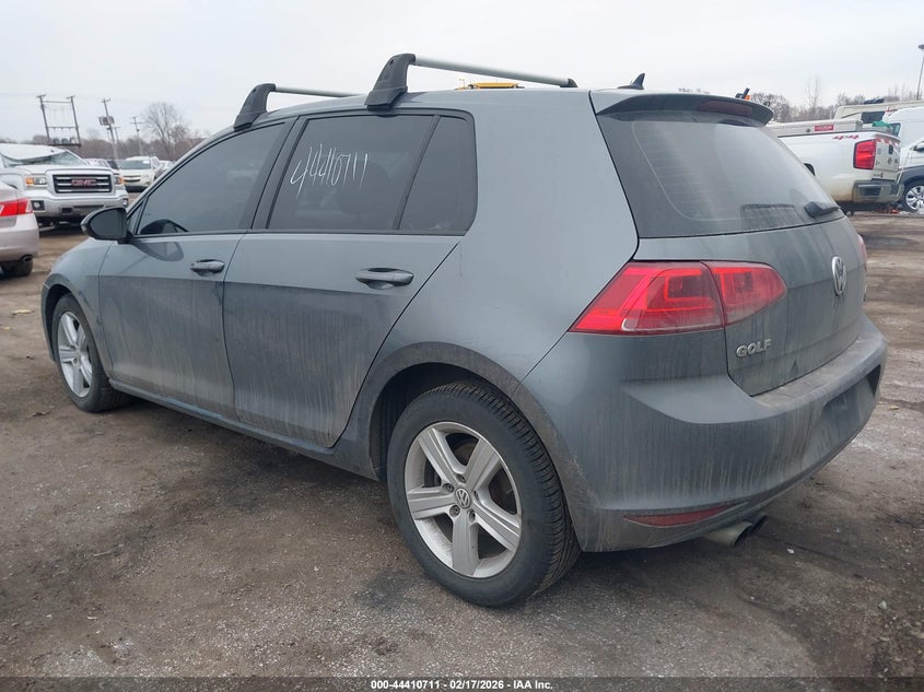 2017 Volkswagen Golf Tsi S 4-Door/Tsi Se 4-Door/Tsi Sel 4-Door/Tsi Wolfsburg Edition 4-Door