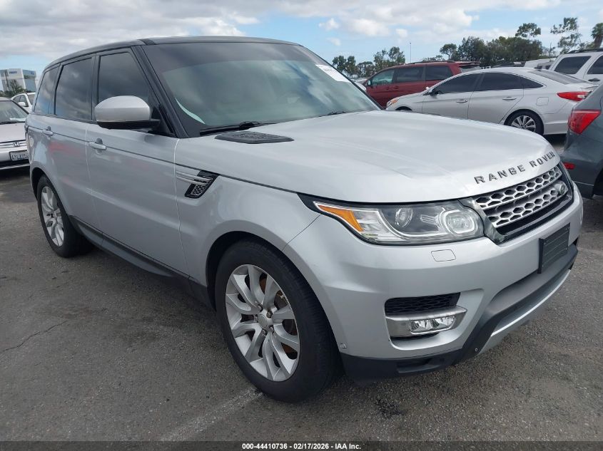 2015 Land Rover Range Rover Sport 3.0L V6 Supercharged Hse