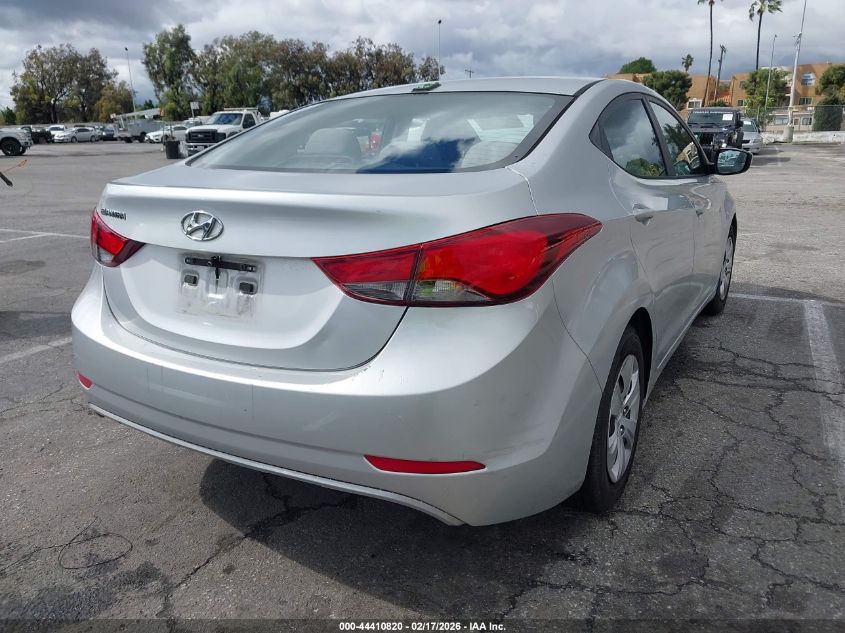 2016 Hyundai Elantra Se