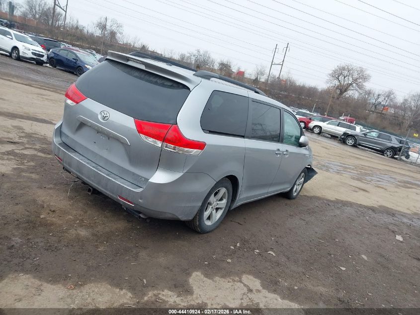 2012 Toyota Sienna Le V6 8 Passenger