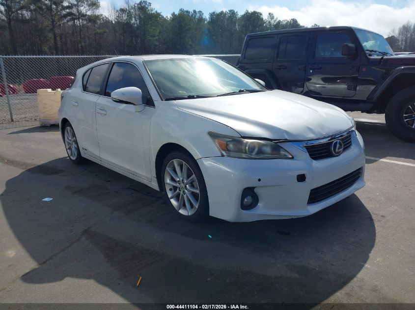 2012 Lexus Ct 200H Premium