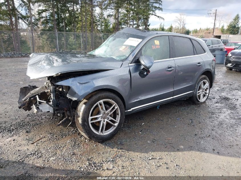 2014 Audi Q5 2.0T Premium VIN: WA1LFAFP6EA082558 Lot: 44411126