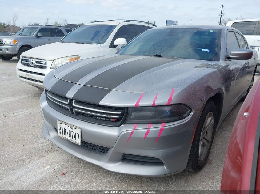 Vin: 2c3cdxbg1hh546435, lot: 44907842, dodge charger se rwd 20172