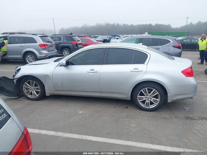 2013 Infiniti G37X VIN: JN1CV6AR5DM762160 Lot: 44411305