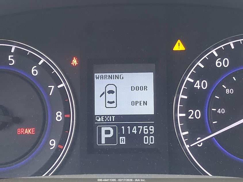 2013 Infiniti G37X VIN: JN1CV6AR5DM762160 Lot: 44411305