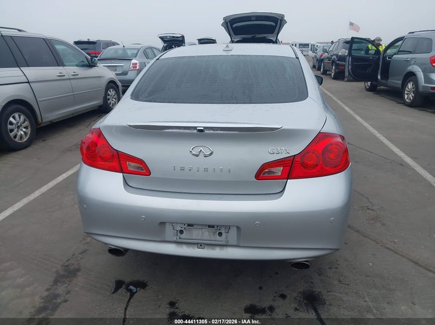 2013 Infiniti G37X VIN: JN1CV6AR5DM762160 Lot: 44411305