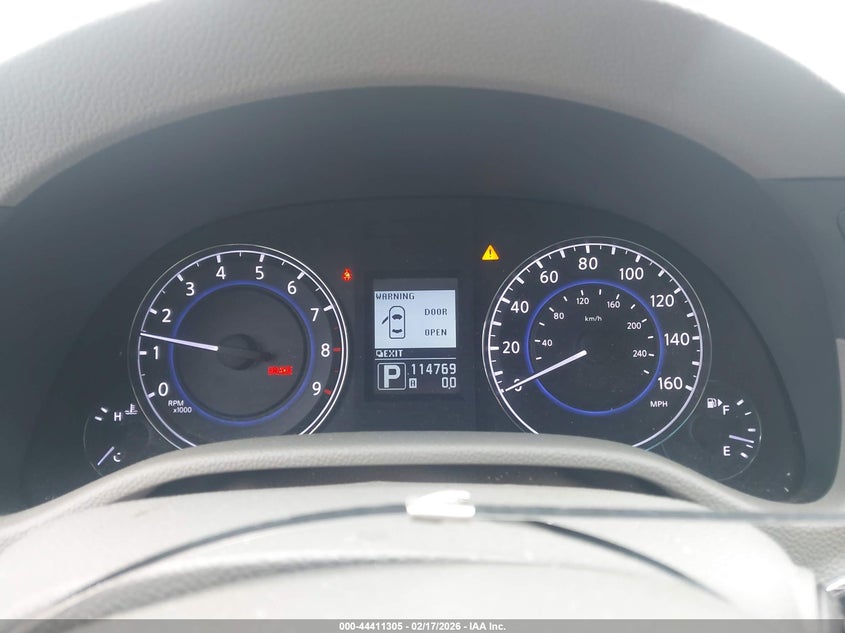 2013 Infiniti G37X VIN: JN1CV6AR5DM762160 Lot: 44411305