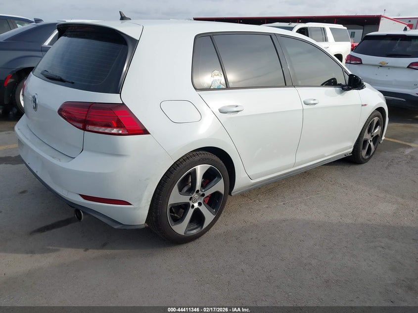 2019 Volkswagen Golf Gti 2.0T Autobahn/2.0T Rabbit Edition/2.0T S/2.0T Se