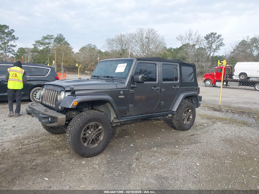 2017 Jeep Wrangler Unlimited 75Th Anniversary Edition 4X4