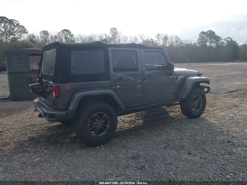 2017 Jeep Wrangler Unlimited 75Th Anniversary Edition 4X4