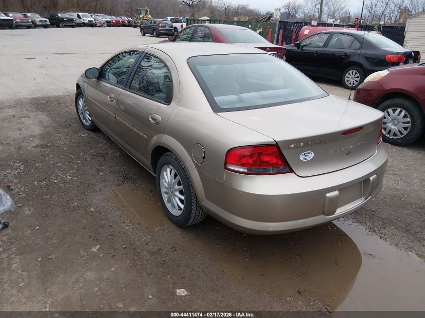 2002 Chrysler Sebring Lx/Lx Plus