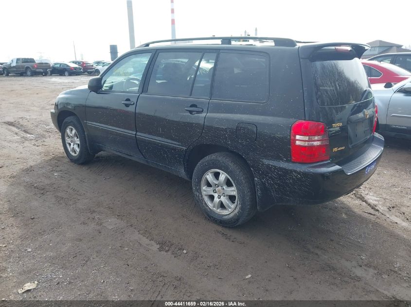 2001 Toyota Highlander V6