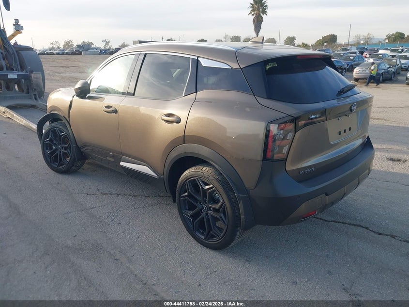 Vin: 3n8ap6da2sl391426, lot: 44908329, nissan kicks sr fwd 20253