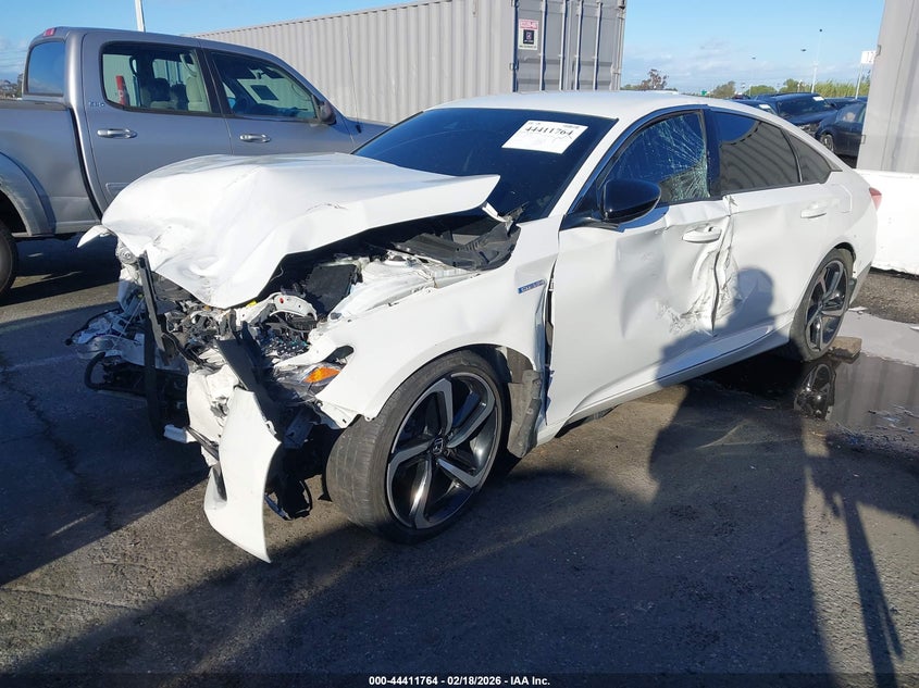VIN 1HGCV3F2XNA017920 2022 HONDA ACCORD HYBRID SPORT