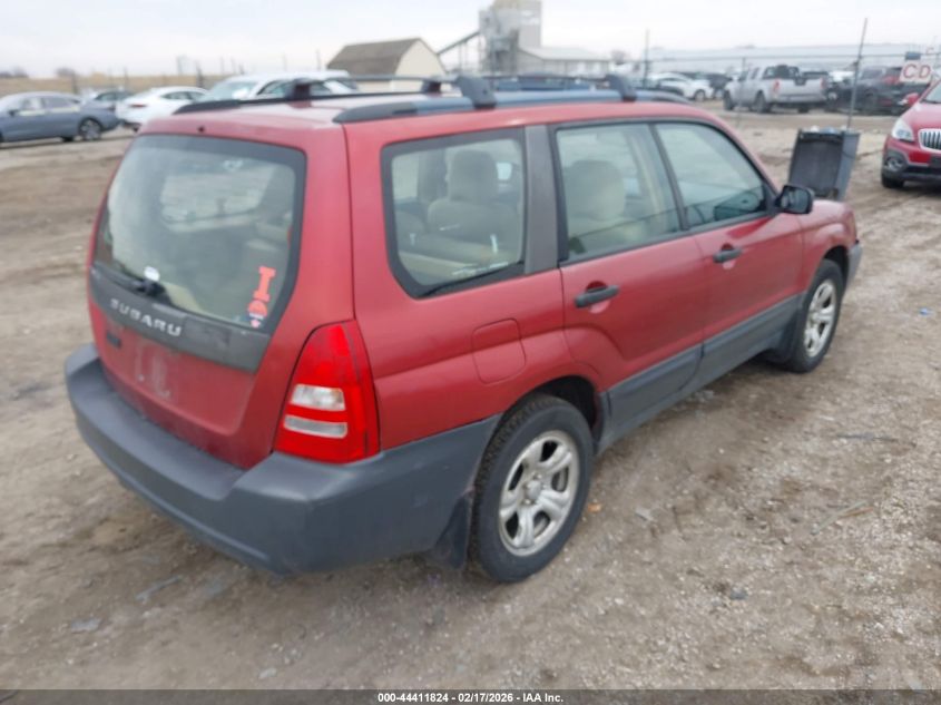 2005 Subaru Forester 2.5X