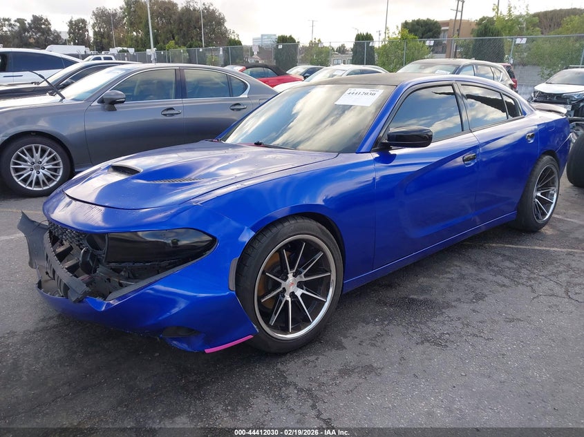 2018 Dodge Charger Sxt Rwd