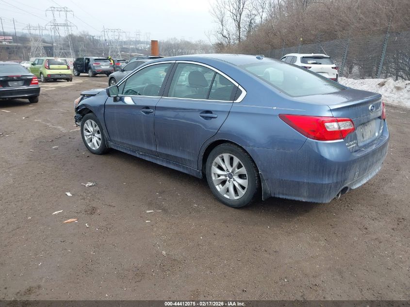 2015 Subaru Legacy 2.5I Premium VIN: 4S3BNAC61F3068055 Lot: 44412075