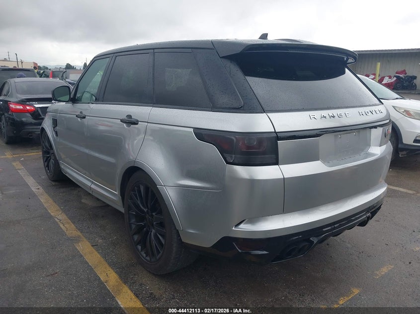 2016 Land Rover Range Rover Sport 5.0L V8 Supercharged Svr