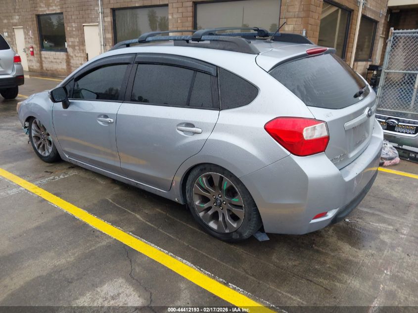 2016 Subaru Impreza 2.0I Sport Premium