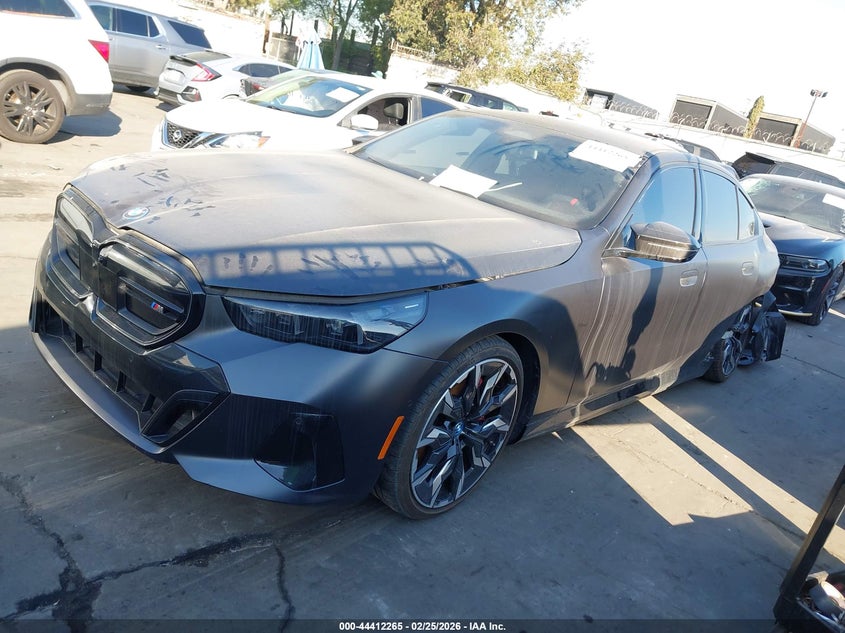 Vin: wby43fk02rcr76400, lot: 44908836, bmw i5 m60 20242