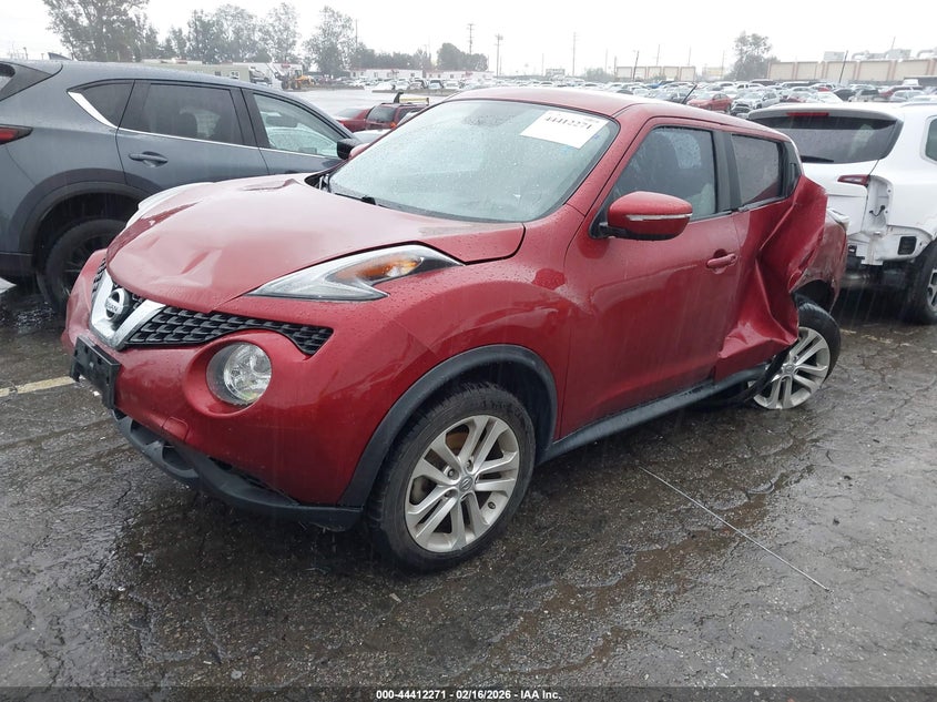 Vin: jn8af5mr6ht701293, lot: 44908842, nissan juke s 20172