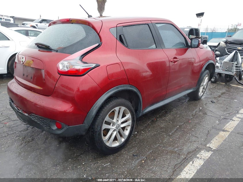 Vin: jn8af5mr6ht701293, lot: 44908842, nissan juke s 20174