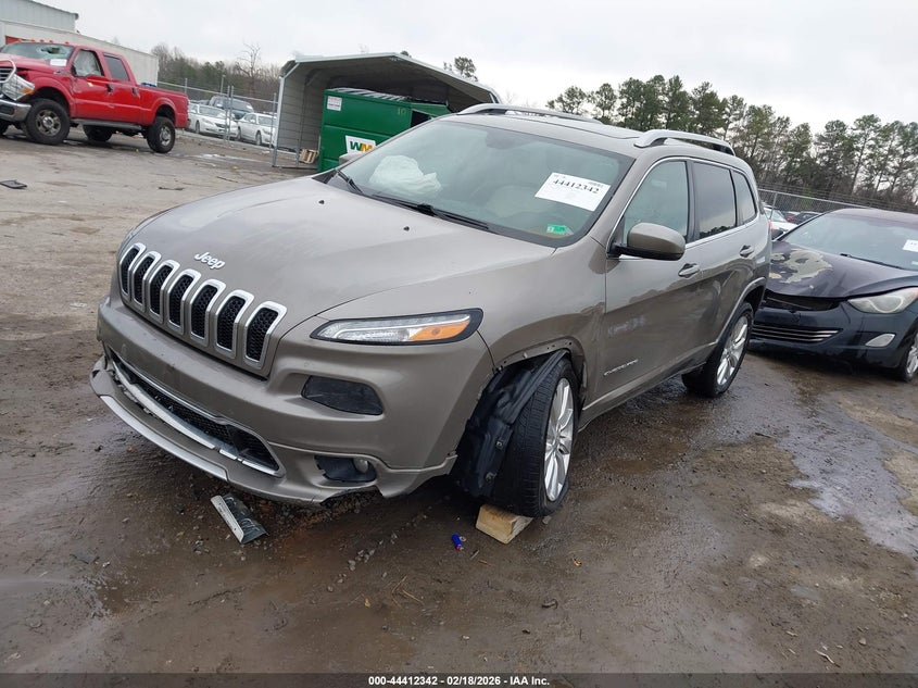 2017 Jeep Cherokee Overland Fwd 1C4PJLJB7HW527393 photo 1