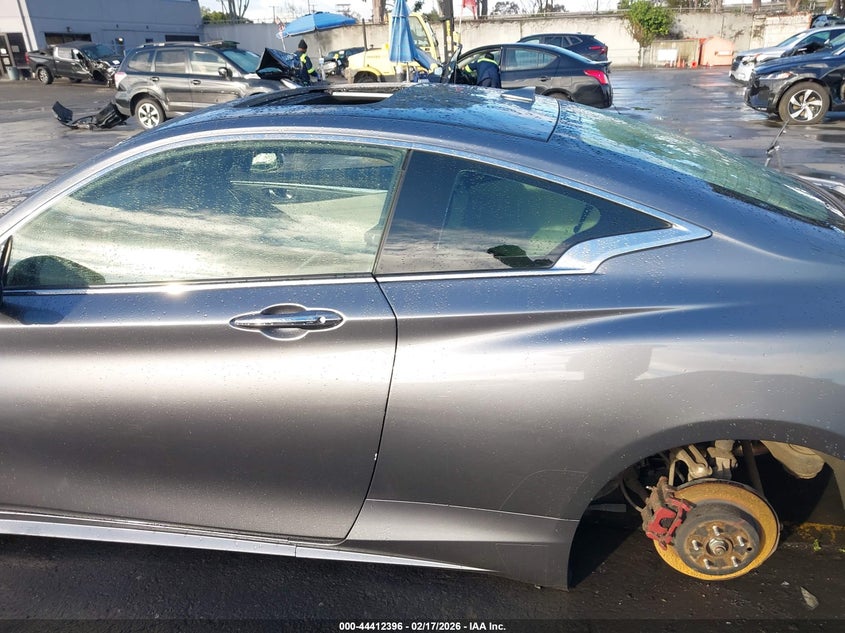 2017 Infiniti Q60 3.0T Premium VIN: JN1EV7EL1HM554674 Lot: 44412396