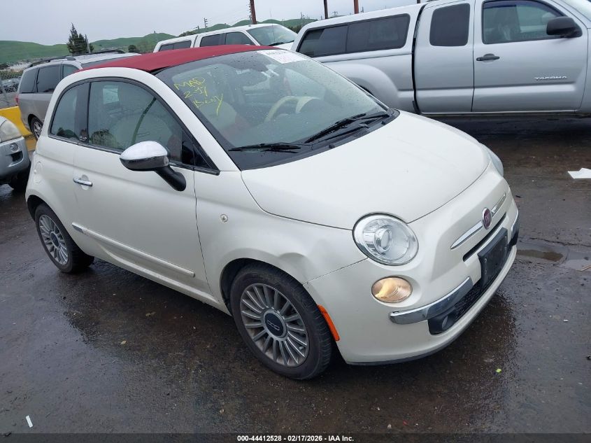2012 Fiat 500C Lounge