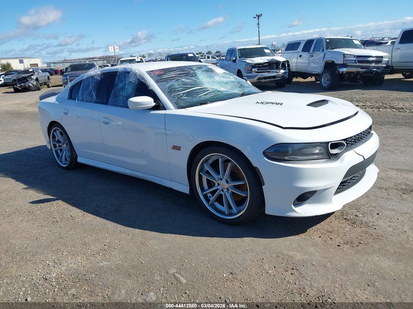 Vin: 2c3cdxgj2kh696565, lot: 44909151, dodge charger scat pack rwd 2019 img_1