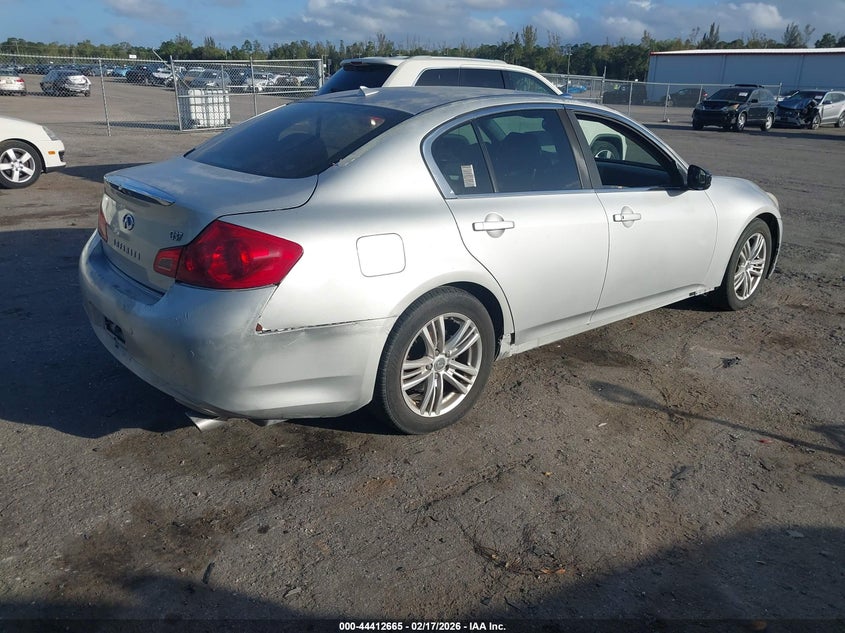 2010 Infiniti G37 Journey