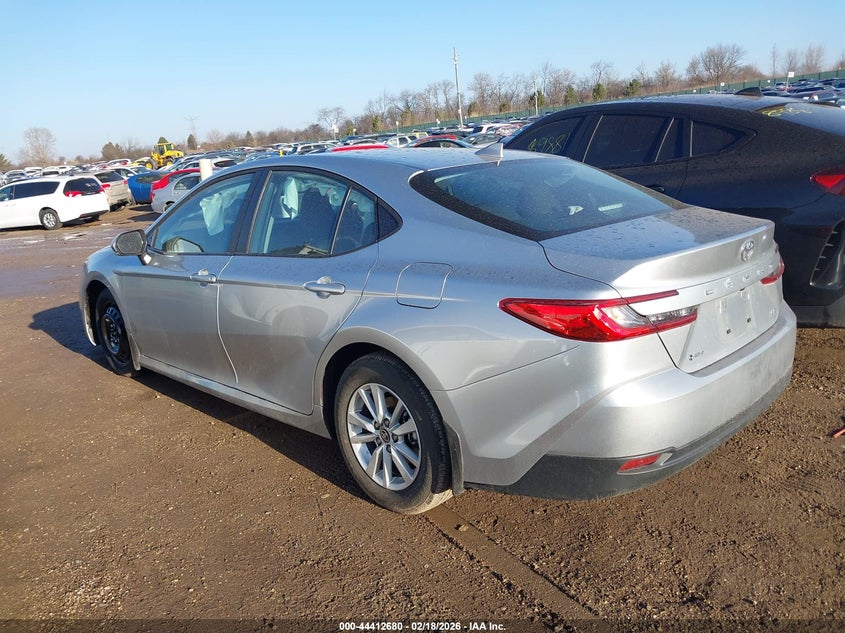 VIN 4T1DAACK8SU625089 2025 TOYOTA CAMRY LE