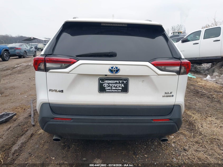 VIN 4T3RWRFV0NU077659 2022 TOYOTA RAV4 HYBRID XLE