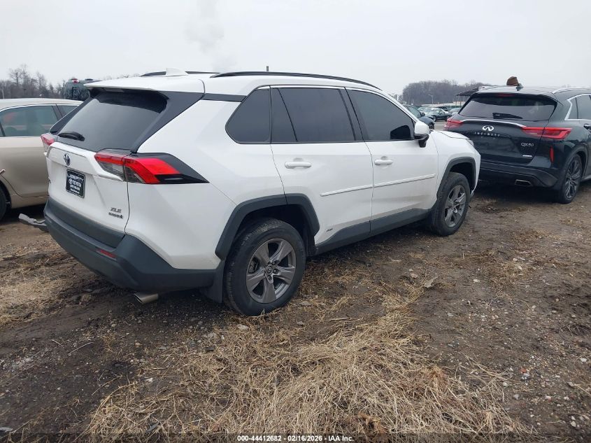 2022 Toyota Rav4 Hybrid Xle