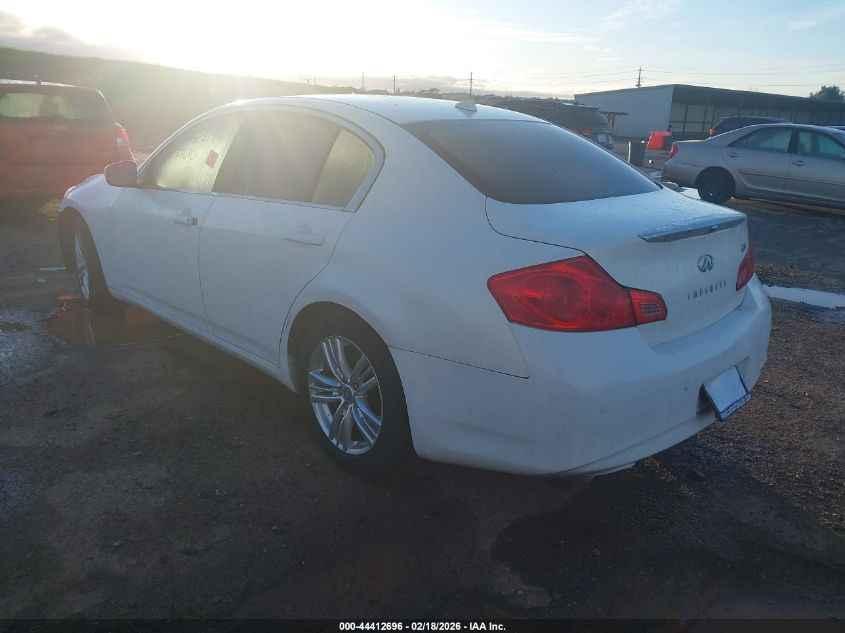 2013 Infiniti G37 Journey