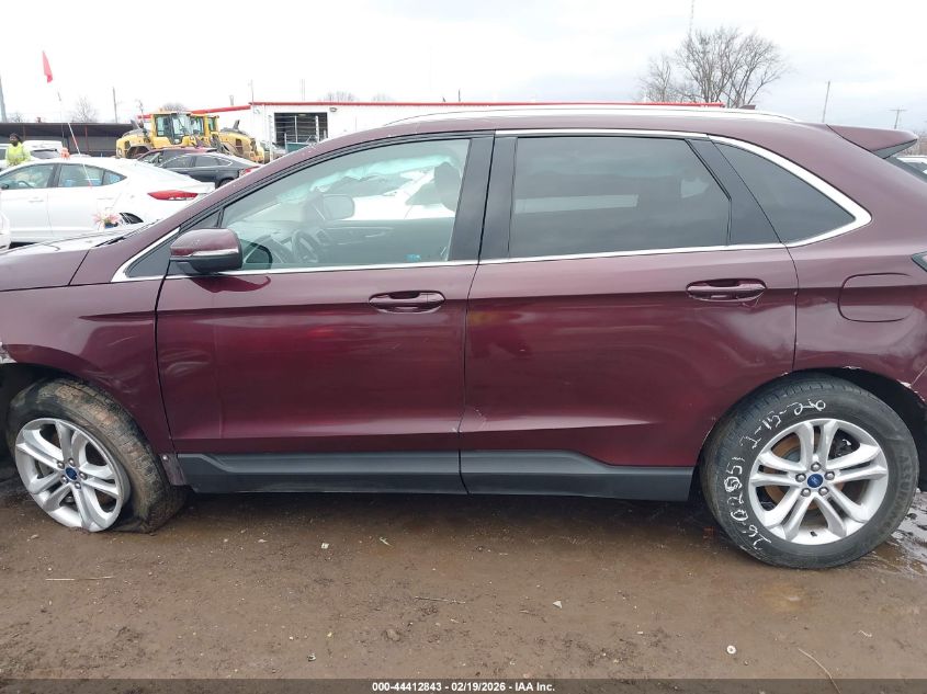 2019 Ford Edge Sel VIN: 2FMPK4J96KBB59325 Lot: 44412843