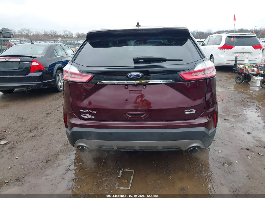 2019 Ford Edge Sel VIN: 2FMPK4J96KBB59325 Lot: 44412843