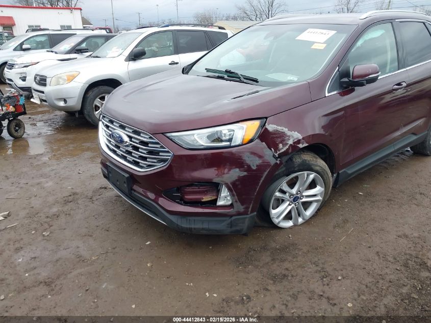 2019 Ford Edge Sel VIN: 2FMPK4J96KBB59325 Lot: 44412843