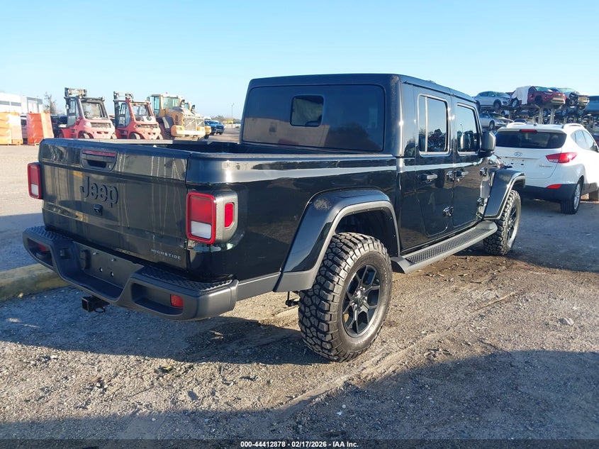 Vin: 1c6pjtag0sl540708, lot: 44909449, jeep gladiator high tide 20254