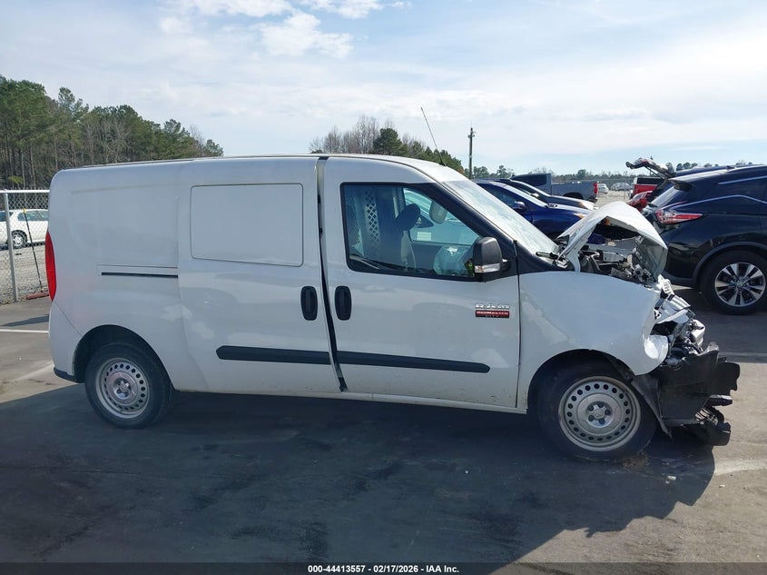 2022 Ram Promaster City Cargo Van VIN: ZFBHRFAB2N6X51023 Lot: 44413557