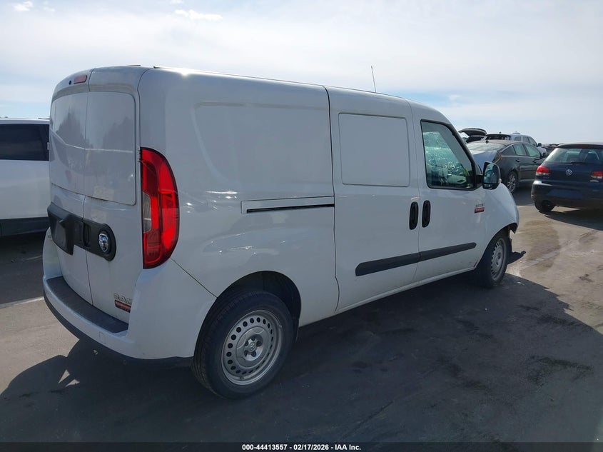 Vin: zfbhrfab2n6x51023, lot: 44910128, ram promaster city cargo van 20224