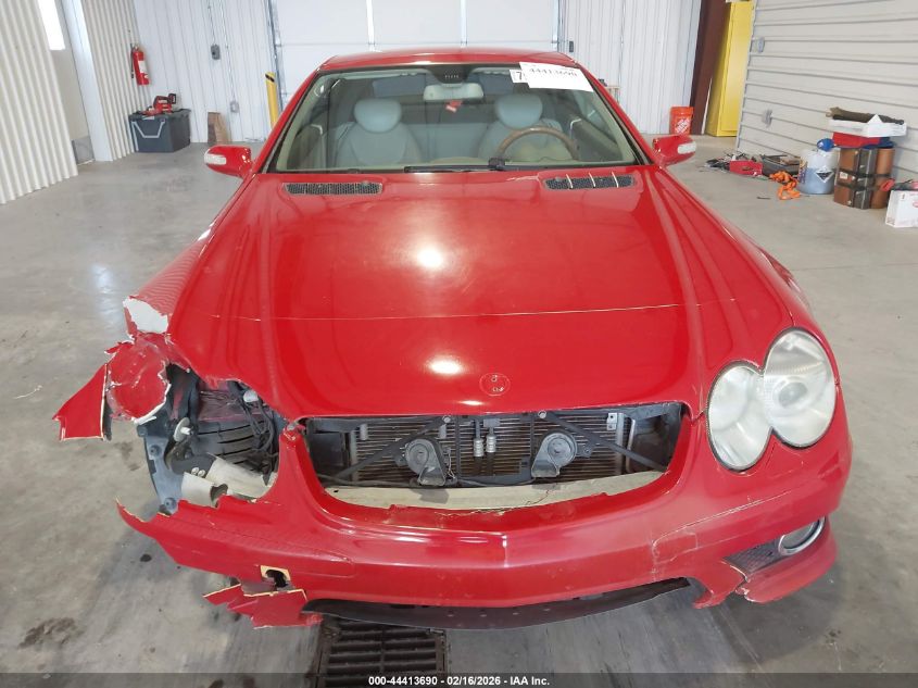 2008 Mercedes-Benz Sl 550 VIN: WDBSK71F58F139580 Lot: 44413690