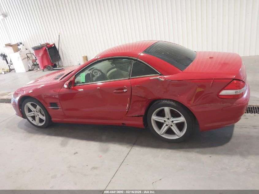 2008 Mercedes-Benz Sl 550 VIN: WDBSK71F58F139580 Lot: 44413690
