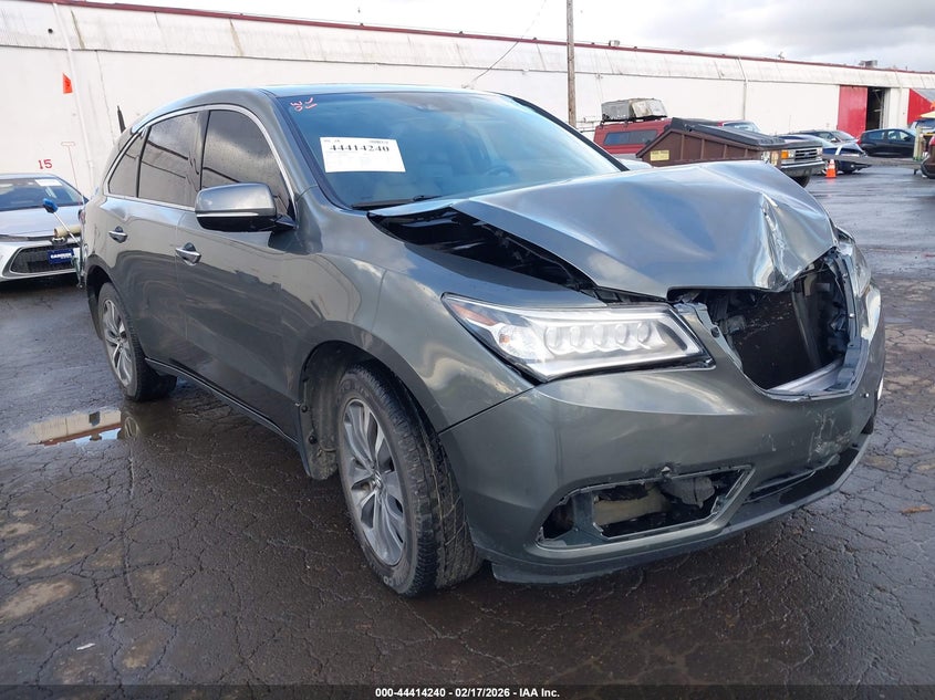 2016 Acura Mdx Technology Acurawatch Plus Packages/Technology Package