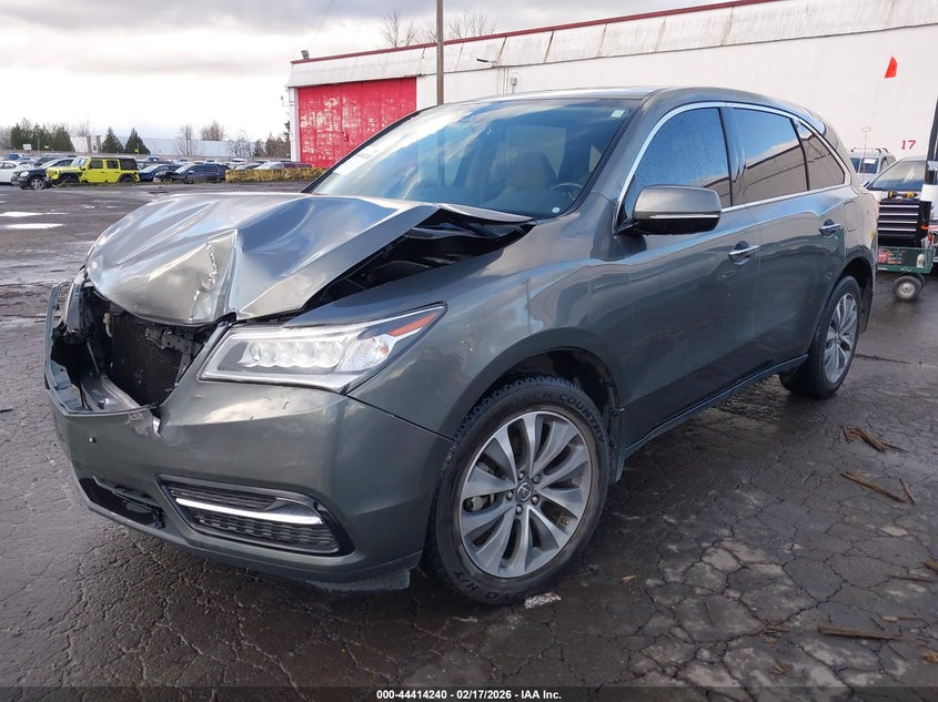 2016 Acura Mdx Technology Acurawatch Plus Packages/Technology Package