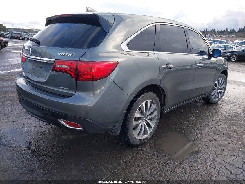 2016 Acura Mdx Technology Acurawatch Plus Packages/Technology Package