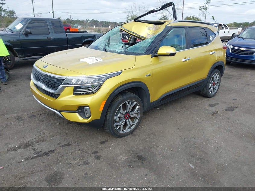 VIN KNDETCA2XM7089927 2021 KIA SELTOS SX TURBO