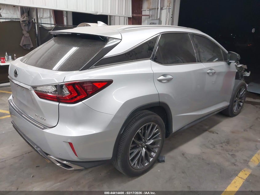 Vin: 2t2bzmca8gc051316, lot: 44910979, lexus rx 350 f sport 20164